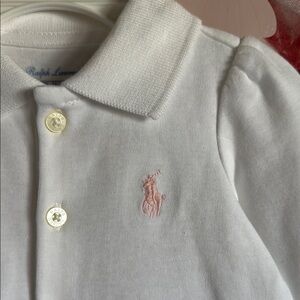 Ralph Lauren Kids White Polo Shirt